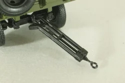 Прицеп 2-ПН-2 хаки (с дугами и тентом), 600203, DiP Models 1:43