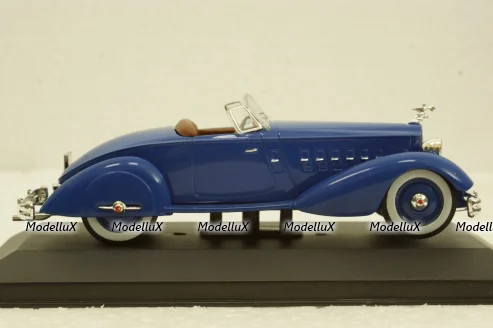 Packard V12 LeBaron Speedster 1934 blue, MUS043, IXO Museum 1:43