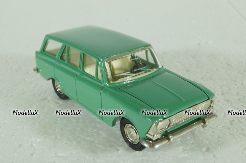 Москвич-427, А4, зеленый, 2 зажима, Тантал/Радон 1:43