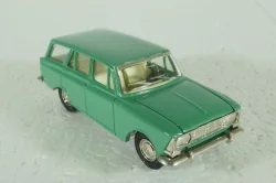 Москвич-427, А4, зеленый, 2 зажима, Тантал/Радон 1:43