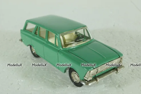 Москвич-427, А4, зеленый, 2 зажима, Тантал/Радон 1:43