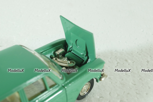 Москвич-427, А4, зеленый, 2 зажима, Тантал/Радон 1:43
