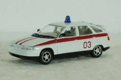 Ваз-2112, медицинский, Агат 1:43