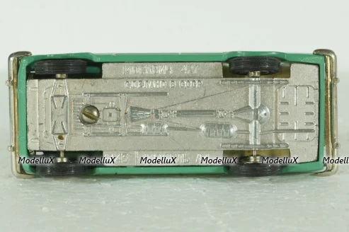 Москвич-427, А4, зеленый, 2 зажима, Тантал/Радон 1:43