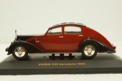 Voisin C25 Aerodyne 1934 red/black, MUS049, IXO Museum 1:43