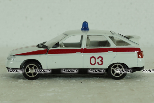 Ваз-2112, медицинский, Агат 1:43