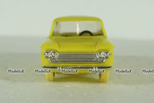 Fiat 1500, зеленый в красной коробке, Кругозор 1:43