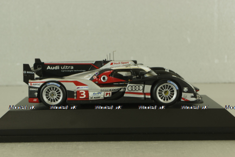 Audi R18 ultra 24h Le Mans 2012 #3 Dumas / Duval / Gené, 5021200253, Spark 1:43