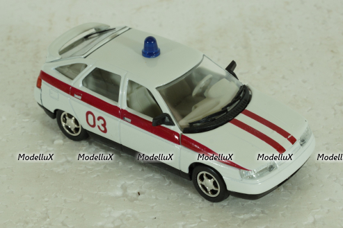 Ваз-2112, медицинский, Агат 1:43
