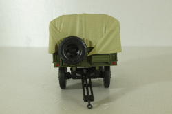 Прицеп 2-ПН-2 хаки (с дугами и тентом), 600203, DiP Models 1:43