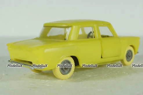 Fiat 1500, зеленый в красной коробке, Кругозор 1:43