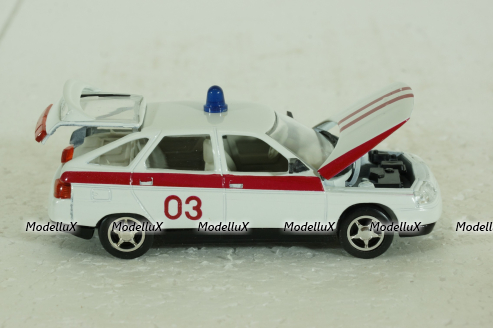 Ваз-2112, медицинский, Агат 1:43