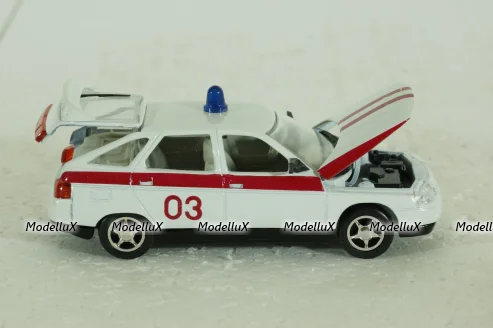 Ваз-2112, медицинский, Агат 1:43
