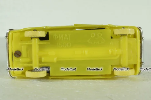 Fiat 1500, зеленый в красной коробке, Кругозор 1:43