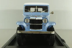 Willys Jeep Station wagon 1955, blue, 92858A, Lucky Die Cast, 1:18