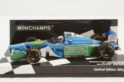 Benetton Ford B194, Jos Verstappen, Belgian GP 1994, (с декалями) 417941106, Minichamps 1:43