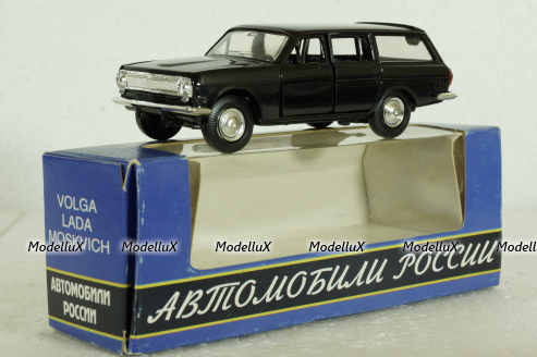 Газ-2402 Волга, черная, Агат 1:43