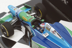 Benetton Ford B194, Jos Verstappen, Belgian GP 1994, (с декалями) 417941106, Minichamps 1:43