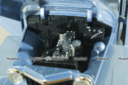 Willys Jeep Station wagon 1955, blue, 92858A, Lucky Die Cast, 1:18
