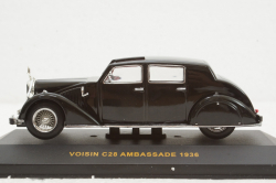 Voisin C28 Ambassade 1936 black, MUS041, IXO Museum 1:43