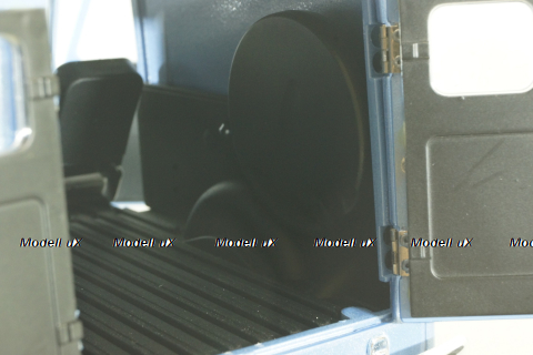 Willys Jeep Station wagon 1955, blue, 92858A, Lucky Die Cast, 1:18