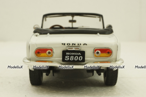 Honda S800 Convertible, white, T9-1800192, Triple9 1:18