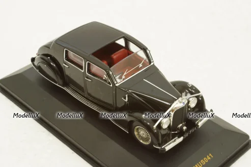 Voisin C28 Ambassade 1936 black, MUS041, IXO Museum 1:43
