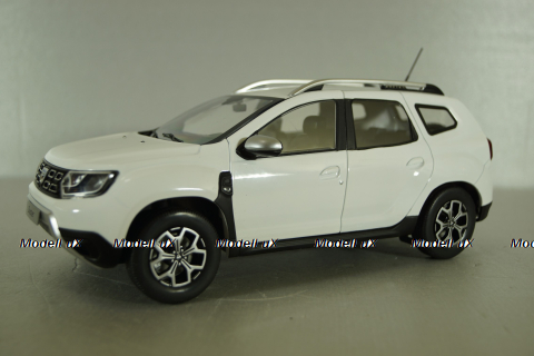Dacia Duster MK2 2018, white, 1804602, Solido 1:18