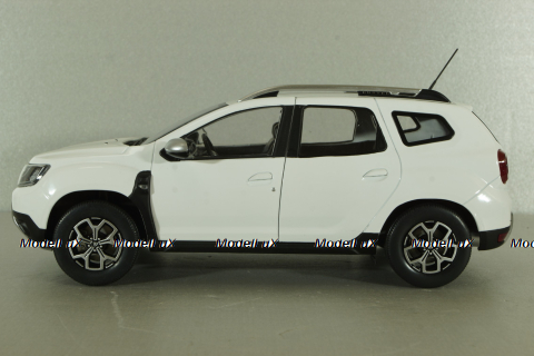 Dacia Duster MK2 2018, white, 1804602, Solido 1:18