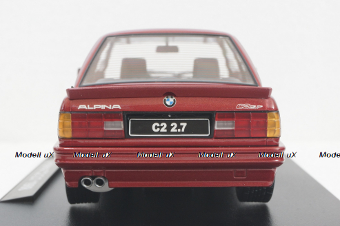 BMW Alpina C2 2.7 E30 1988, red, KKDC180782, KK-Scale  1:18