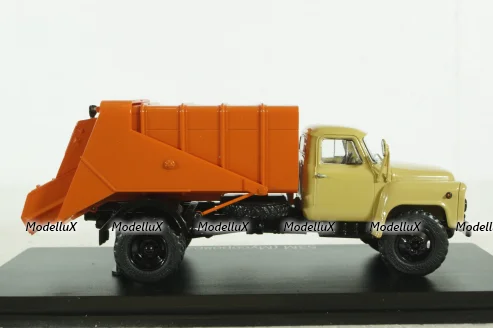 53М мусоровоз бункерного типа на шасси Газ-53, SSM1491, SSM 1:43