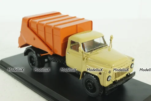 53М мусоровоз бункерного типа на шасси Газ-53, SSM1491, SSM 1:43