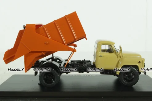 53М мусоровоз бункерного типа на шасси Газ-53, SSM1491, SSM 1:43