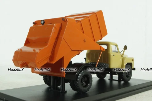 53М мусоровоз бункерного типа на шасси Газ-53, SSM1491, SSM 1:43