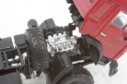 Камаз-44108 6х6 тягач, червоний, АвтоИстория 1:43