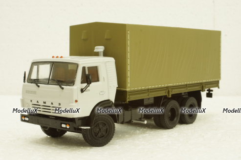 Камаз-53212 с тентом, АвтоИстория 1:43