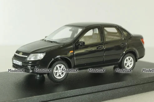 Ваз-2190, Granta 2012 г.,черный, 221905, DiP Models 1:43