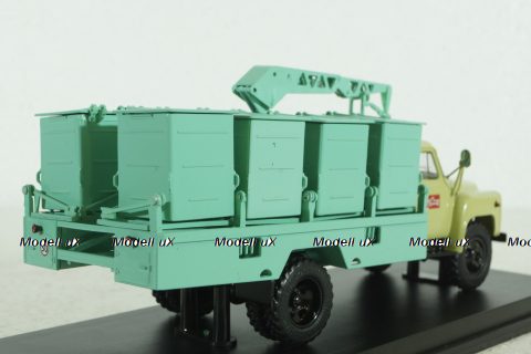 ГАЗ-53 М-30 контейнерный мусоровоз, SSM1492, SSM 1:43