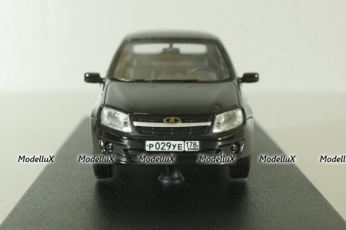 Ваз-2190, Granta 2012 г.,черный, 221905, DiP Models 1:43