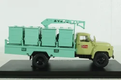ГАЗ-53 М-30 контейнерный мусоровоз, SSM1492, SSM 1:43