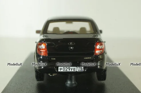 Ваз-2190, Granta 2012 г.,черный, 221905, DiP Models 1:43
