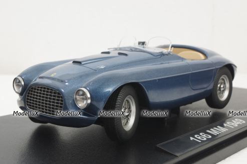Ferrari 166 MM Barchetta 1949, blue, KKDC180912, KK-Scale  1:18 