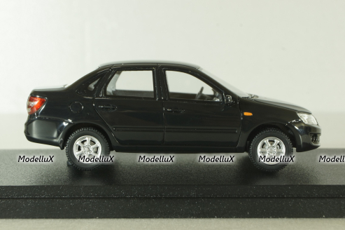 Ваз-2190, Granta 2012 г.,черный, 221905, DiP Models 1:43