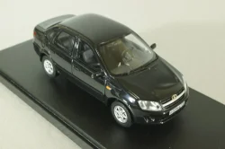 Ваз-2190, Granta 2012 г.,черный, 221905, DiP Models 1:43