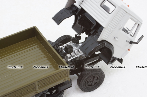 Камаз-53212 с тентом, АвтоИстория 1:43