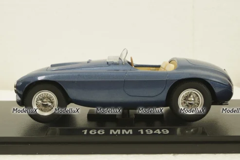 Ferrari 166 MM Barchetta 1949, blue, KKDC180912, KK-Scale  1:18 