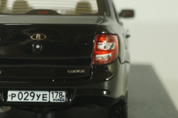 Ваз-2190, Granta 2012 г.,черный, 221905, DiP Models 1:43