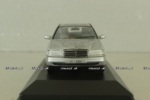 Mercedes C180 (W202) car of the World Champions, Stuttgart 1993, 430032105, Minichamps 1:43