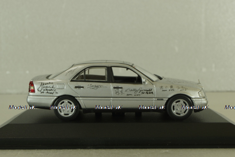 Mercedes C180 (W202) car of the World Champions, Stuttgart 1993, 430032105, Minichamps 1:43