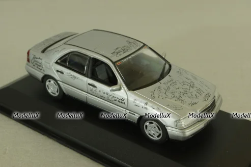 Mercedes C180 (W202) car of the World Champions, Stuttgart 1993, 430032105, Minichamps 1:43 Уценка!